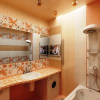 плитка для маленькой ванной комнаты дизайн фото 4