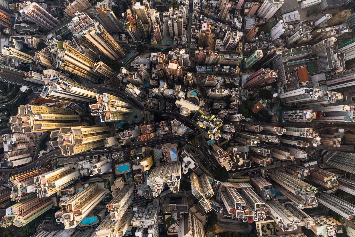 Высотный Гонконг в фотографиях
