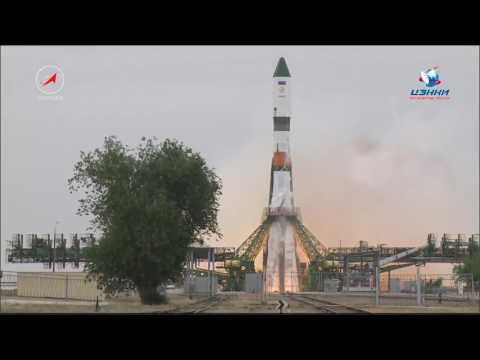 Пуск РКН "Союз-2.1а" с ТГК "Прогресс МС-06"