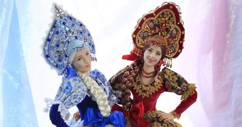 В разы лучше куклы Барби: русские красавицы талантливой мастерицы