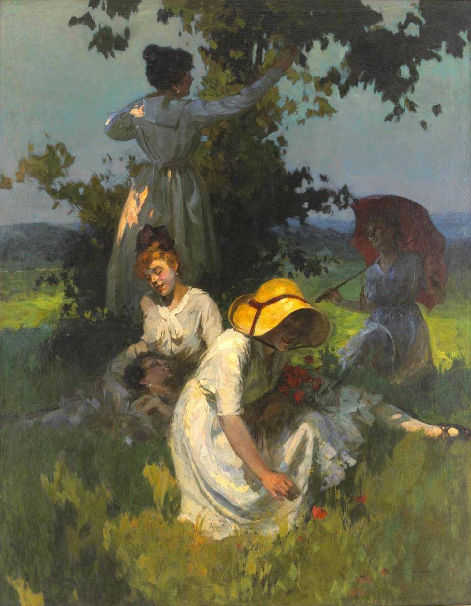 Чарльз Кортни Каран (Charles Courtney Curran),1861-1942.Америка.