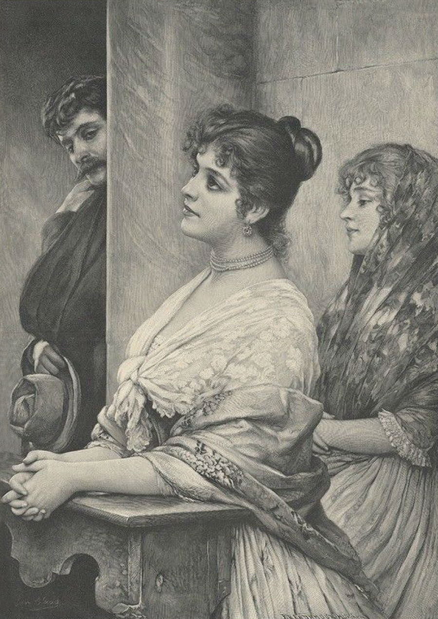 Австрийский художник Евгений фон Блаас (1843-1931)
