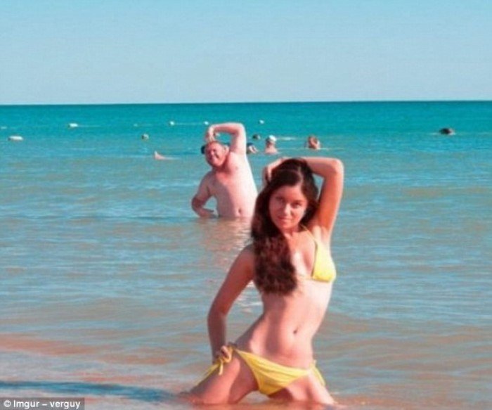 Самые смешные отпускные фотобомбы всех времен Самые смешные отпускные фотобомбы всех времен