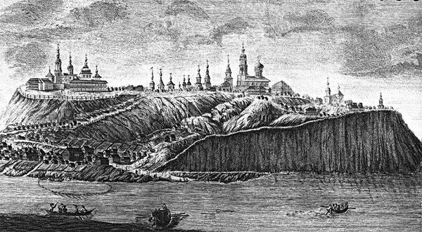 Свияжск - город-остров в России