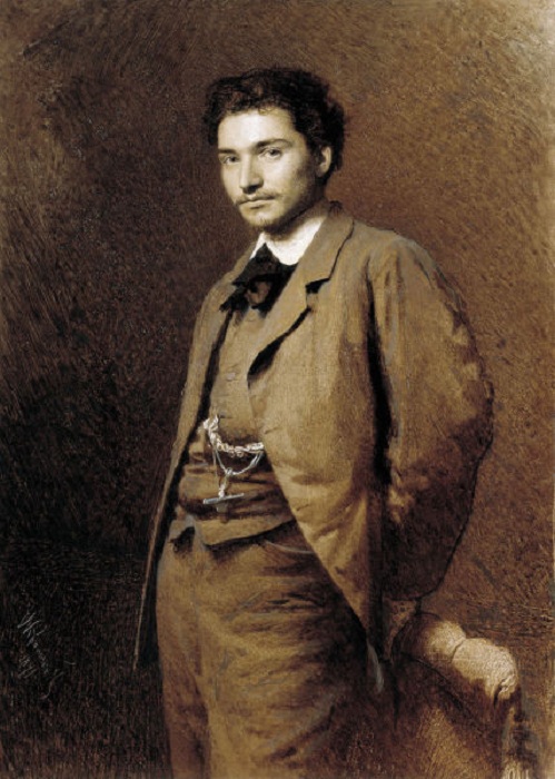 «Портрет художника Ф. А. Васильева». (1871 год). Автор: И. Н. Крамской. «Портрет художника Ф. А. Васильева». (1871 год). Автор: И. Н. Крамской.