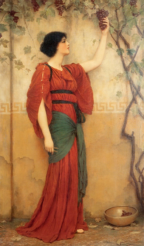   .  / John William Godward. Autumn