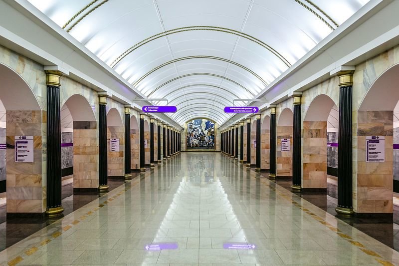 Самая глубокая станция метро Самая глубокая станция метро история, питер, факты