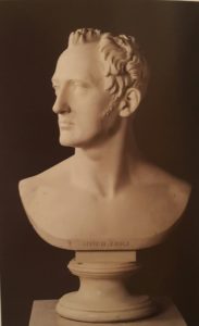 Х.Д.Раух. Портрет великого князя Николая Павловича (будущего Николая I). Мрамор. По модели 1821 года. Эрмитаж Х.Д.Раух. Портрет великого князя Николая Павловича (будущего Николая I). Мрамор. По модели 1821 года. Эрмитаж