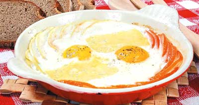 Яичница «Мастер и Маргарита»