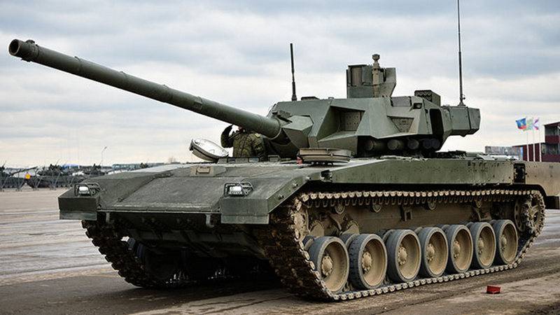 Т-14 «Армата» оснастят новой энергоёмкой пушкой