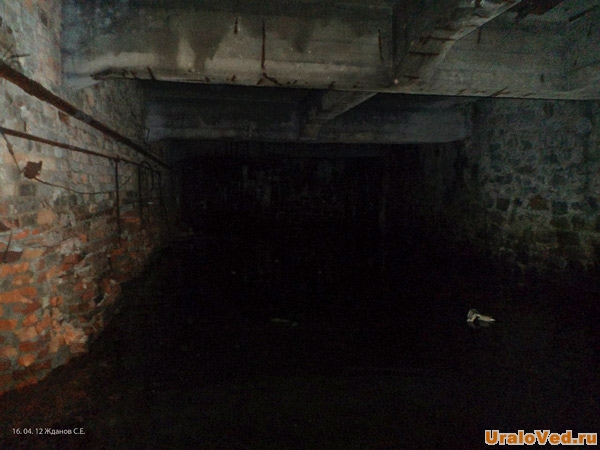 Затопленное подземелье Городка Чекистов