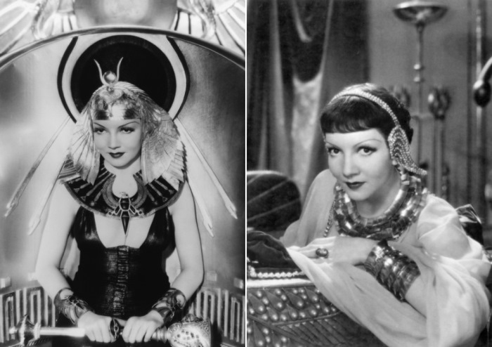 Клодетт Кольбер в фильме *Клеопатра*, 1934 Клодетт Кольбер в фильме *Клеопатра*, 1934