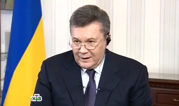 02.04.2014 Интервью с призидентом Украины Виктором Януковичем