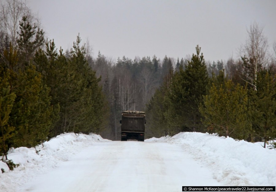 Один день американки в российской деревне