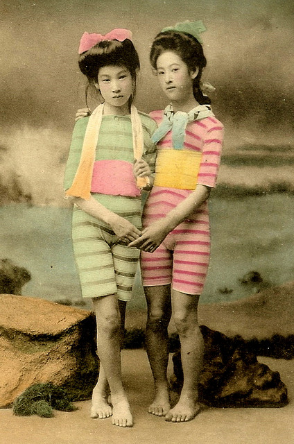 Гейши на раритетных фотографиях начала XX века (14 фото) Японские гейши