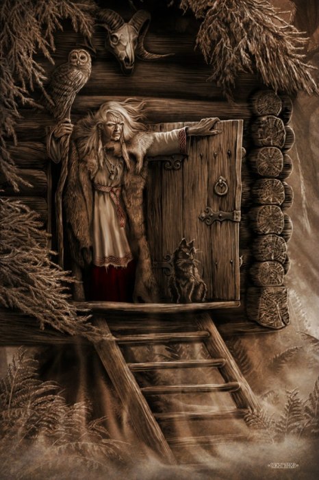 Баба Яга. Автор: Игорь Ожиганов. Баба Яга. Автор: Игорь Ожиганов.