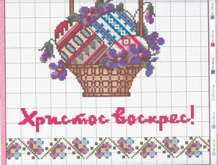 Вышивка крестом: Пасхальные рушники Вышивка крестом: Пасхальные рушники
