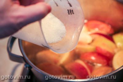 Фотографии рецепта Яблочный квас, 03 Яблочный квас, Шаг 03