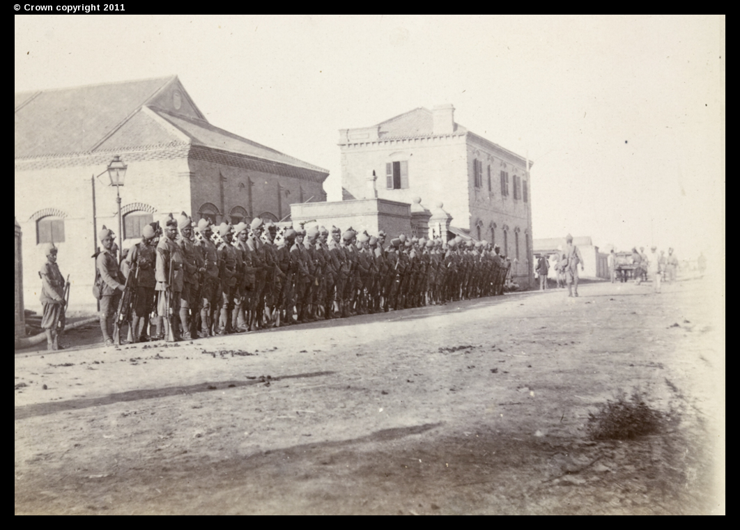 Мадрасские саперы Боксерское восстание. Союзные войска в Тяньцзине. 1900