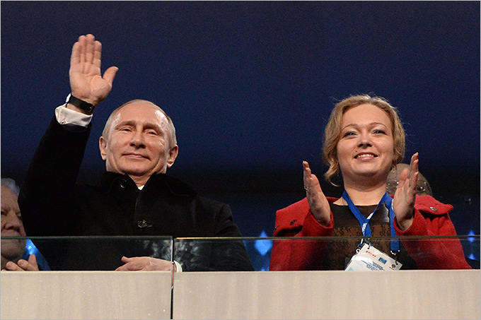 Владимир Путин и Ирина Скворцова