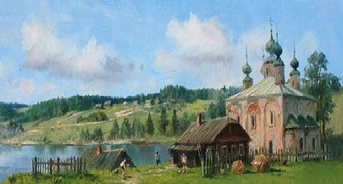 «...Глаза озёр и косы рек, Святых церквей небесный лик… Здесь счастлив русский человек И русский дух он здесь постиг!»... «...Глаза озёр и косы рек, Святых церквей небесный лик… Здесь счастлив русский человек И русский дух он здесь постиг!»...