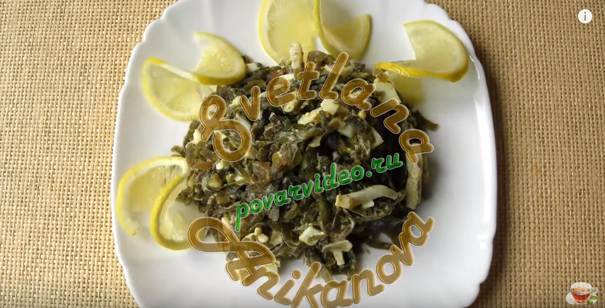 как готовить замороженную морскую капусту