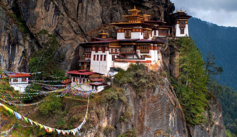 Бутан интересное, страны, фото