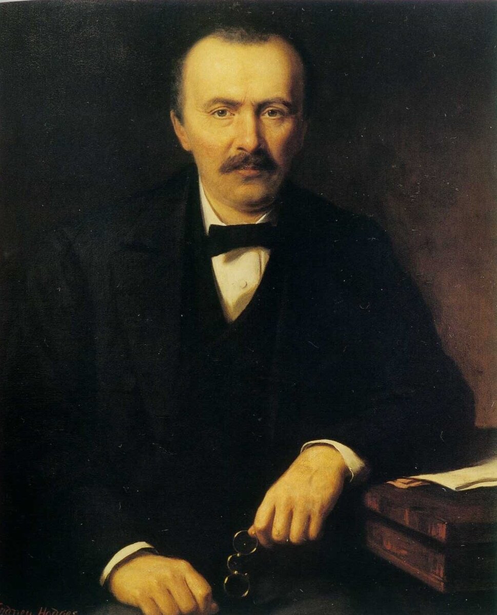 Иоганн Людвиг Генрих Юлий Шлиман. Портрет 1877 года.