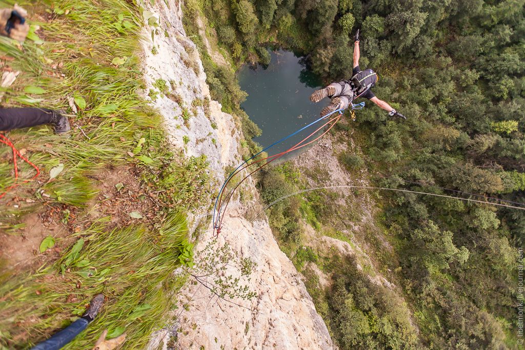 ropejumping28 Прыжок в Сухое озеро