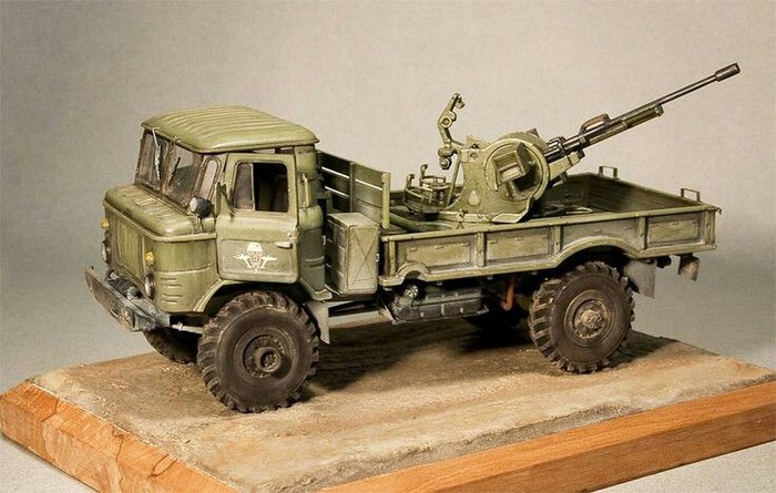 Советские грузовики в миниатюре стендовый моделизм, моделизм, длиннопост, Диорама