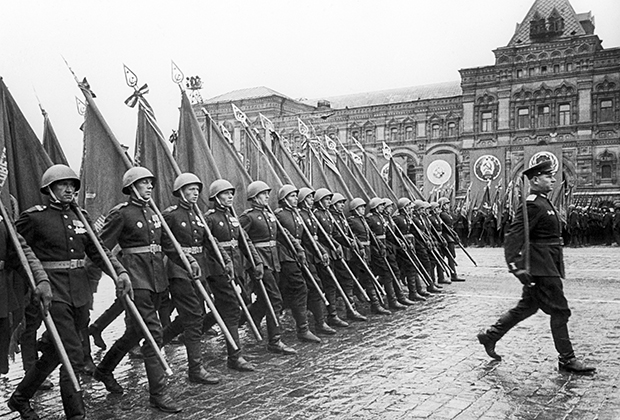 Москва. Парад Победы 24 июня 1945 года