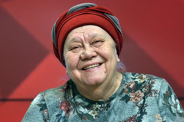Актриса Галина Стаханова.