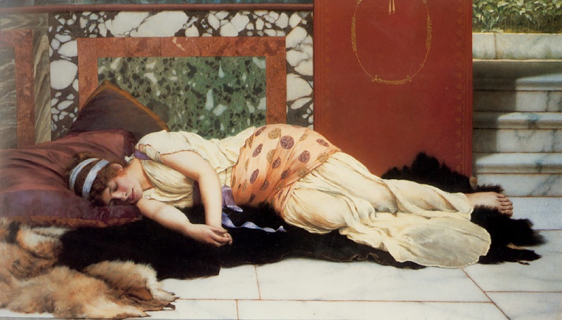   .  / John William Godward. Endymion