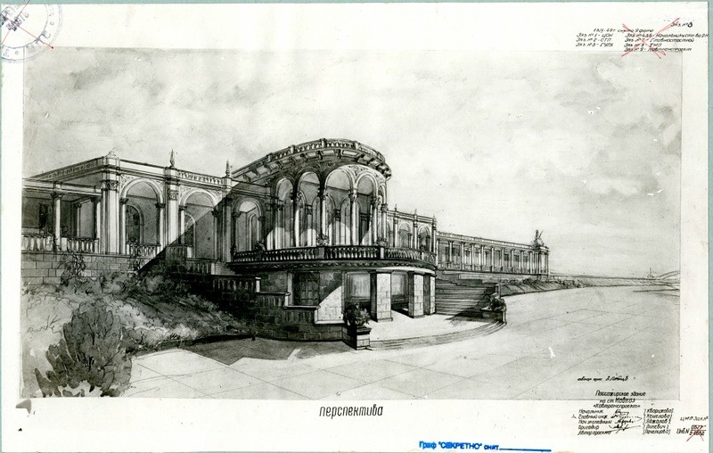 Мост в Крым. Проект 1949 года Мост в Крым. Проект 1949 года