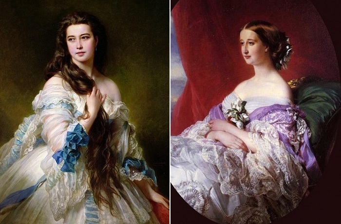 Портреты, написанные немецким художником Franz Xaver Winterhalter. Портреты, написанные немецким художником Franz Xaver Winterhalter.