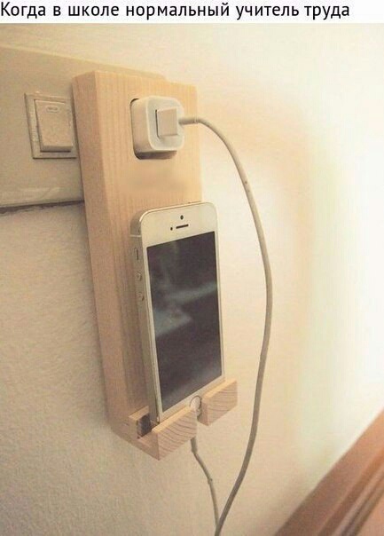 Деревянная насадка на вилку usb