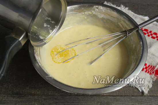 добавить масло