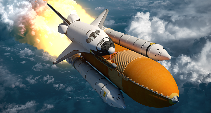 space shuttle