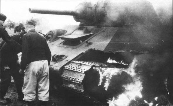 Подвиг экипажей Т-26 и Т-34-76. Чкаловский.1941