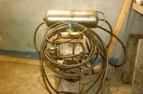 Mister controversial air compressor Mazafaka is trying to use
