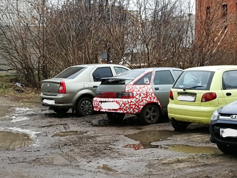 Шипованный креатив Шипованный креатив ship, авто, дорога, креатив