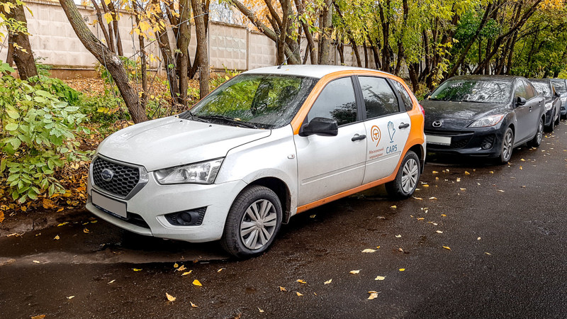 Datsun Mi-Do — 5 рублей/минута Datsun Mi-Do — 5 рублей/минута авто, аренда, кашеринг, москва