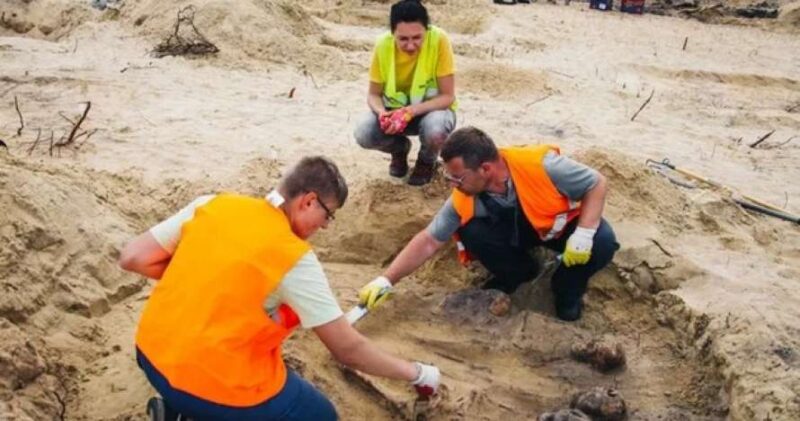 В Польше найдено массовое захоронение детей с монетами во рту