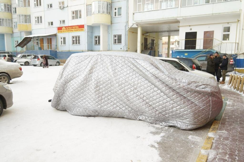 Как сделать гараж «по-якутски» за 10 минут, потратив 20 тысяч рублей