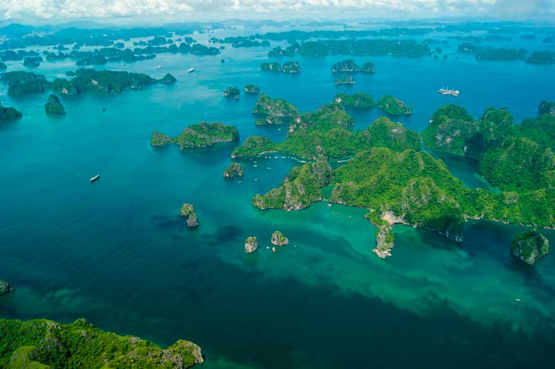 Халонг бухта Вьетнам Halong bay Vietnam