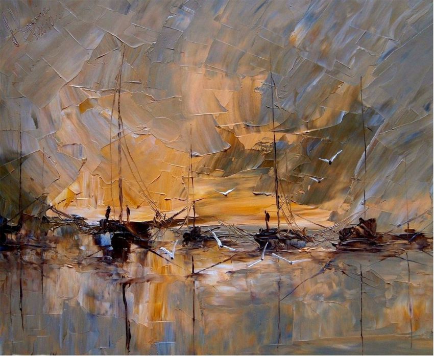 художник, Польша, пейзажи