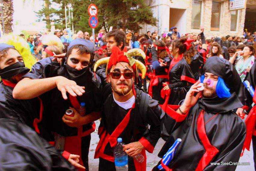 карнавал, фото, греция, крит