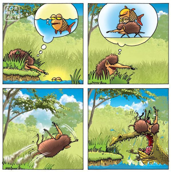 комиксы, карикатуры, веселые картинки, сказки