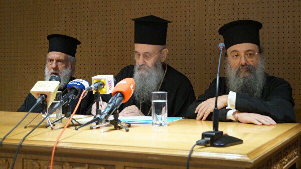 Греческие митрополиты отвергли признание Элладской церковью ПЦУ