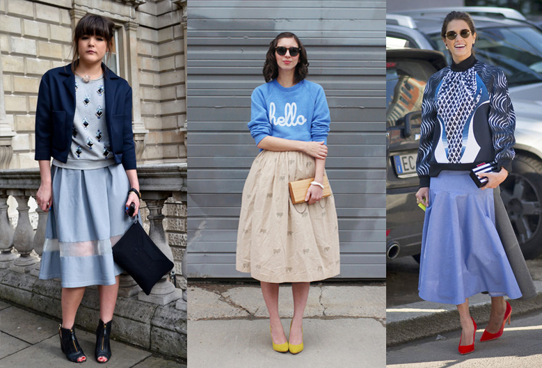 how-to-wear-sweatshirt-with-midi-skirt how-to-wear-sweatshirt-with-midi-skirt